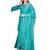 Blue Cotton Solid Kurta With Sharara And Dupatta