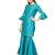 Blue Cotton Solid Kurta With Sharara And Dupatta