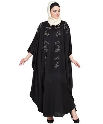 Nazneen Hand Embellished Nida Kaftan 2