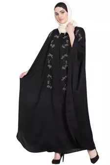 Nazneen Hand Embellished Nida Kaftan