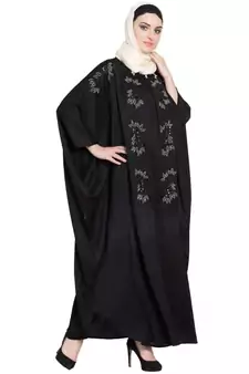 Nazneen Hand Embellished Nida Kaftan