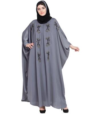 Nazneen Hand Embellished Nida Kaftan 1