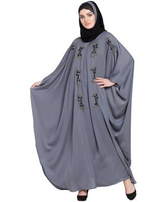 Nazneen Hand Embellished Nida Kaftan 3