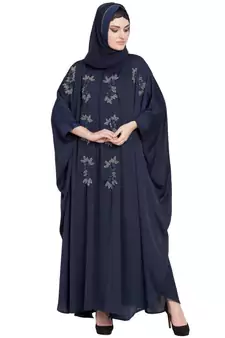 Nazneen Hand Embellished Nida EID Kaftan