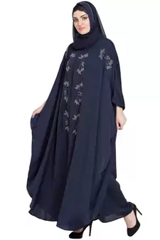 Nazneen Hand Embellished Nida EID Kaftan