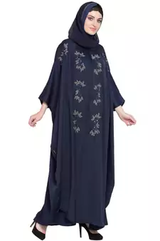 Nazneen Hand Embellished Nida EID Kaftan