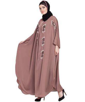 Nazneen Hand Embellished Nida Kaftan 2