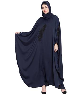 Nazneen Embellished Patch Nida Kaftan 2