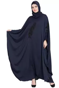 Nazneen Embellished Patch Nida Kaftan
