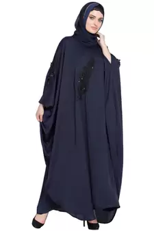Nazneen Embellished Patch Nida Kaftan