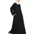 Black Embroidered Nida Abaya