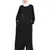 Black Embroidered Nida Abaya