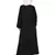 Black Embroidered Nida Abaya