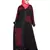 Black Embroidered Nida Abaya