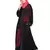 Black Embroidered Nida Abaya
