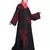 Black Embroidered Nida Abaya