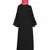 Black Embroidered Nida Abaya