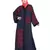 Blue Embroidered Nida Abaya