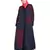 Blue Embroidered Nida Abaya