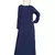 Blue Embroidered Nida Abaya