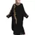 Black Embroidered Nida Abaya