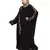 Black Embroidered Nida Abaya