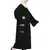 Black Embroidered Nida Abaya