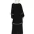 Black Embroidered Nida Abaya