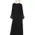 Black Embroidered Nida Abaya