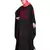 Black Embroidered Nida Abaya