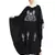 Black Embroidered Nida Abaya