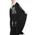 Black Embroidered Nida Abaya