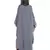 Grey Embroidered Nida Abaya