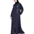 Blue Embroidered Nida Abaya