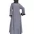 Grey Embroidered Nida Abaya