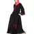 Black Embroidered Nida Abaya