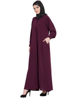 Wine Plain Nida Abaya 3