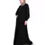 Black Plain Nida Abaya