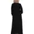 Black Plain Nida Abaya