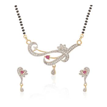 zircon combo mangalsutra 2