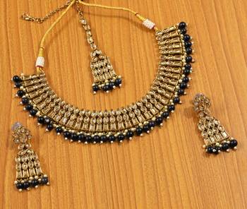 Black Zircon       Necklace Sets 1