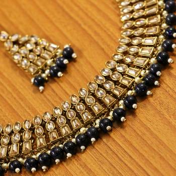 Black Zircon       Necklace Sets 4