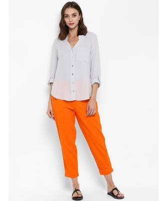 Orange Cigratte Pants 2
