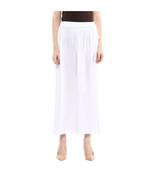 White Solid Palazzo