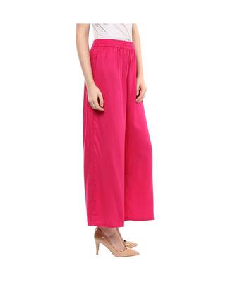 Pink Solid Palazzo 5