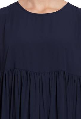 Navy Blue Plain kashibo Abaya 6