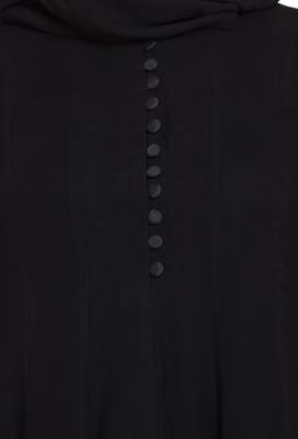 Black Plain kashibo Abaya 5