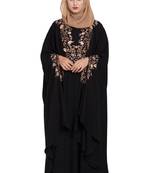 Black Plain Nida Abaya