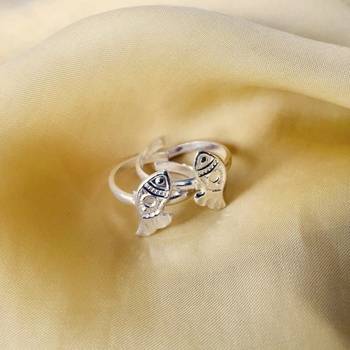 Silver toe rings 2