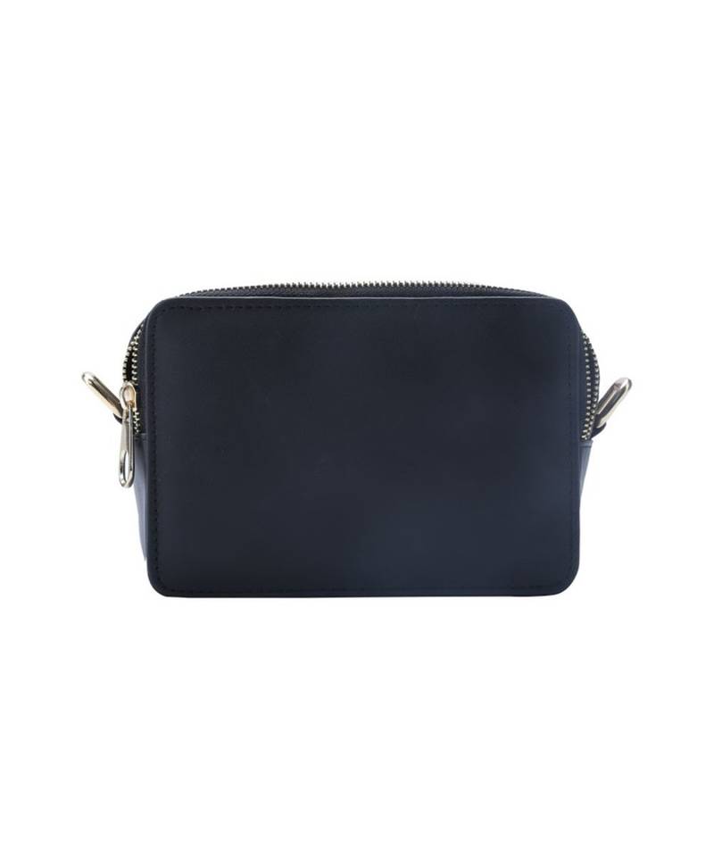 Stripe Statement sling Black